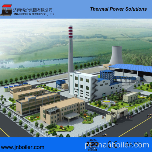 3MW-200MW EPC de usina de carvão / biomassa / resíduos